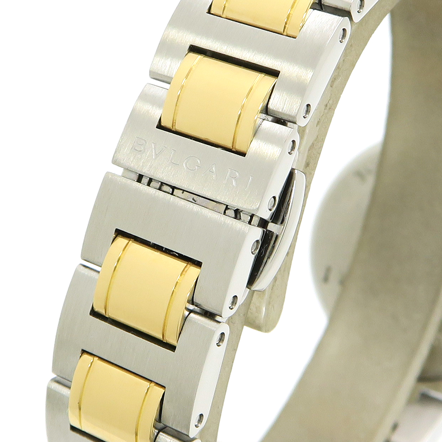 レア 良品 BVLGARI ブルガリ ロゴマニア シルバー ホワイト系 メンズ