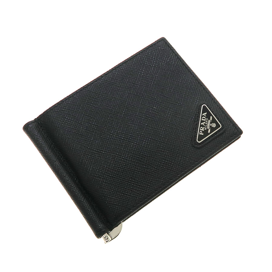 マネークリップ付サフィアーノ財布