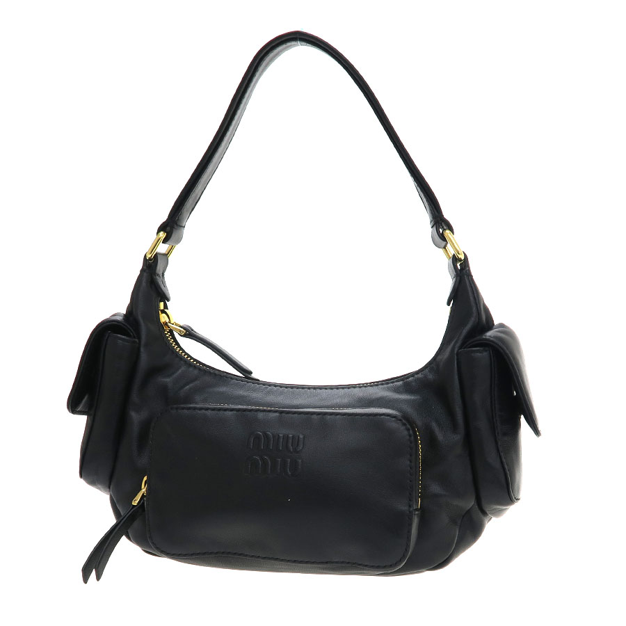 ナッパレザーポケットバッグ