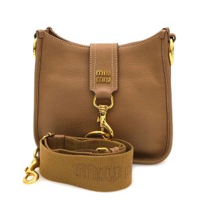 ロゴレザーショルダー