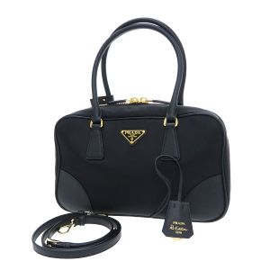 リナイロン･サフィアーノレザーダブルハンド