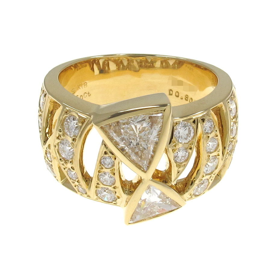 ダイヤリング/TD0.60ct / TD0.40ct