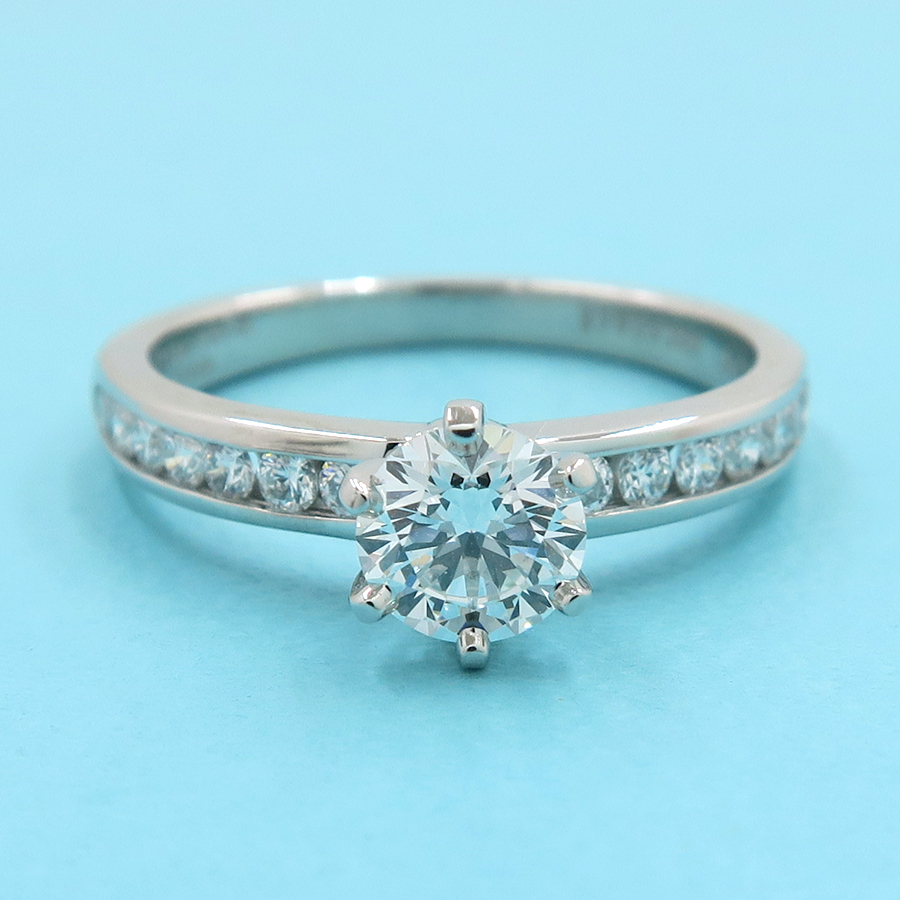 チャネルセッティングリング/D0.54ct