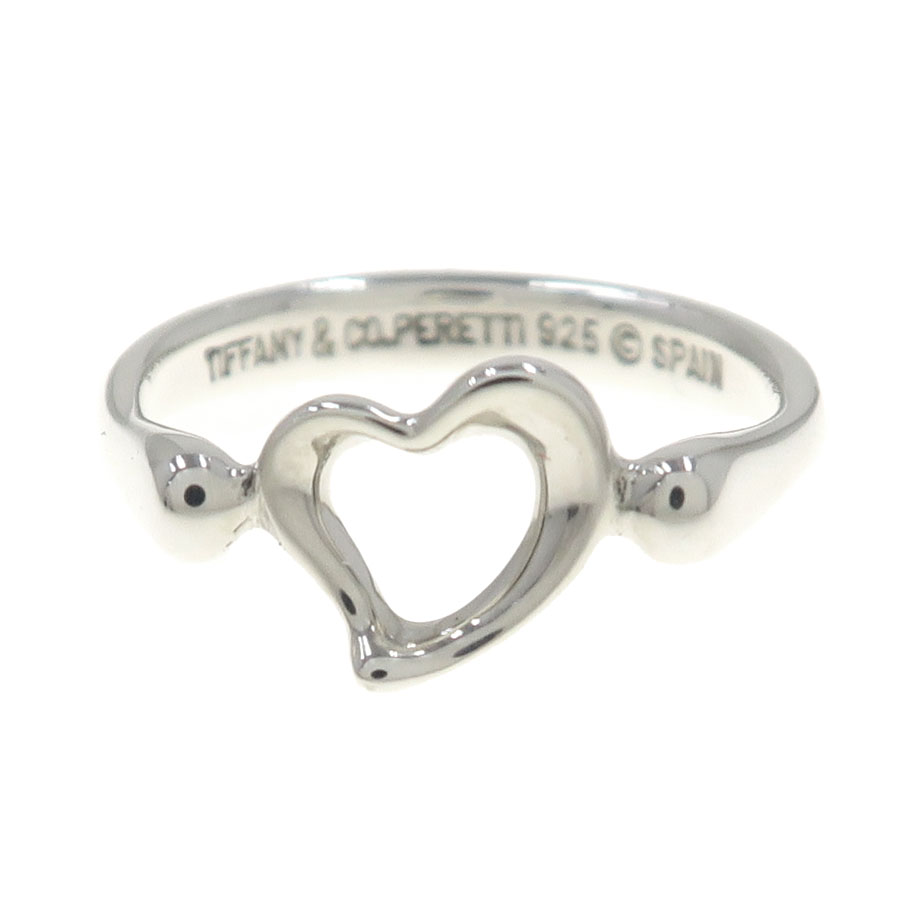 公式販売価格約30万円】 Tiffany オープンハートリング