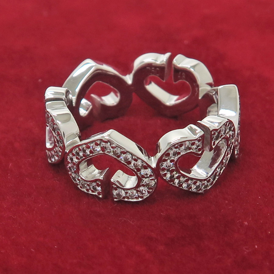 最終値下げ！Cartier♡Cハートリング Cハートリング/フルダイヤ/質屋 さのや ブランド 通販サイト