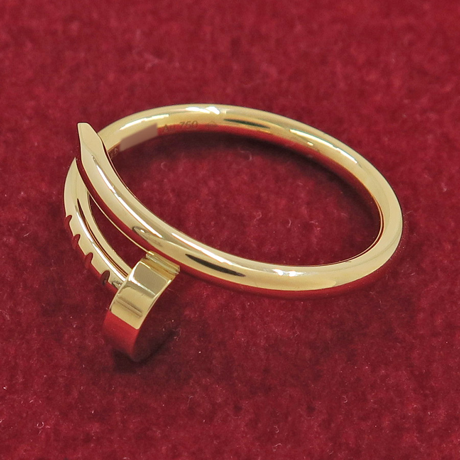 Cartier ジュスト アンクルリング スモール イエローゴールド 釘