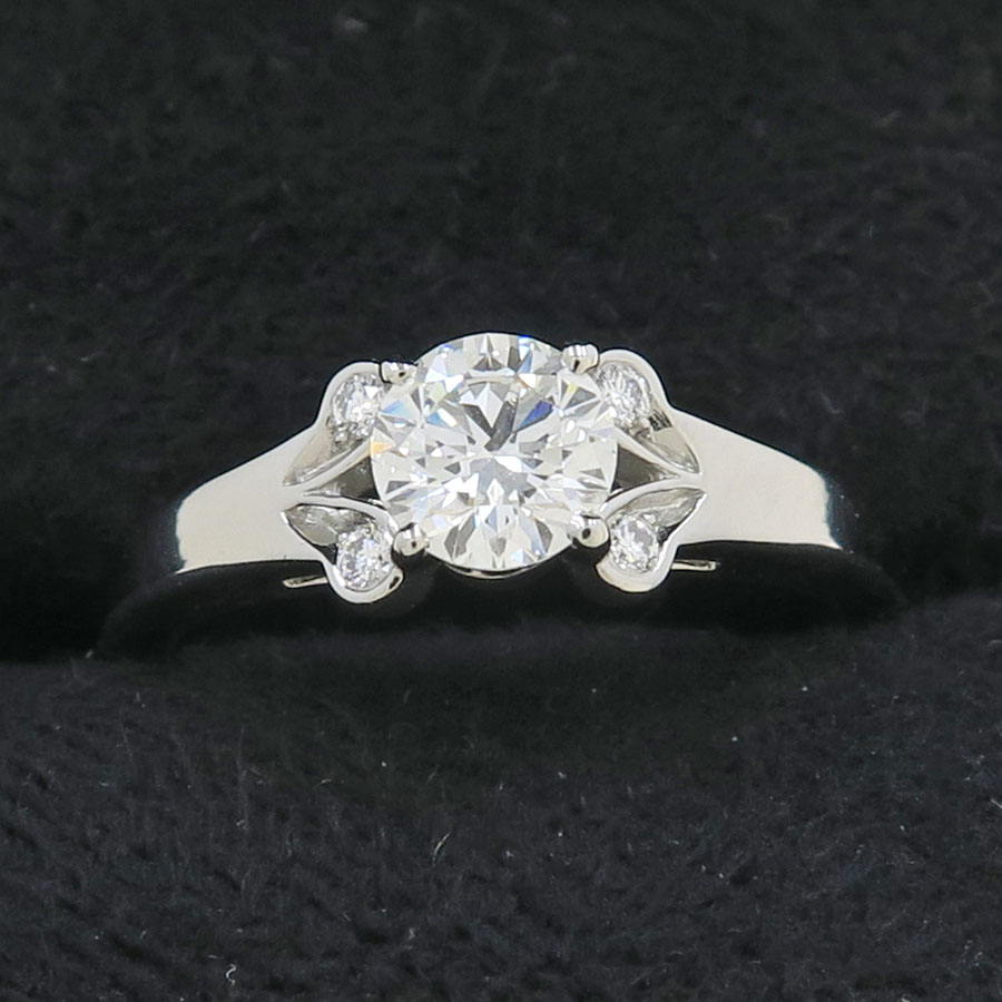 ソリテールバレリーナダイヤリング/D0.45ct