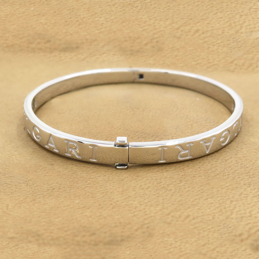 ブルガリ ブルガリ Au750 バングル サイズ14.5 BVLGARI - ブルガリ BVLGARI ビーゼロワンバングルS ピンク