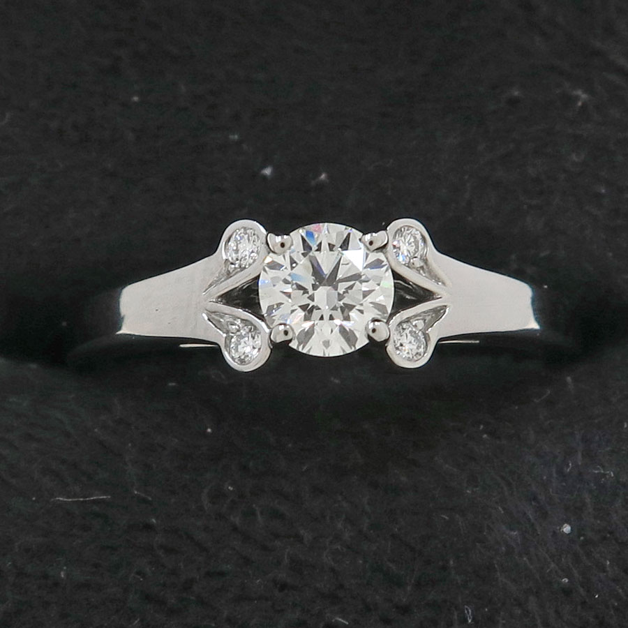 ソリテールバレリーナダイヤリング/D0.33ct