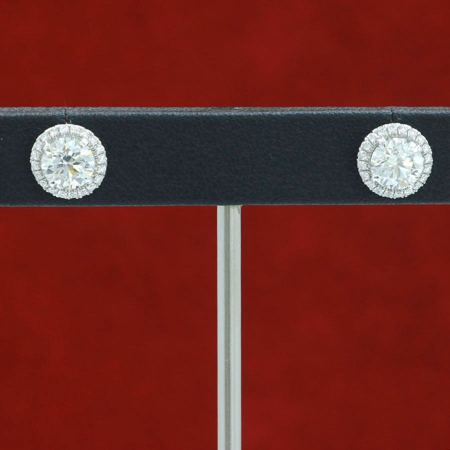 デスティネダイヤピアス/D1.11ct/D1.10ct