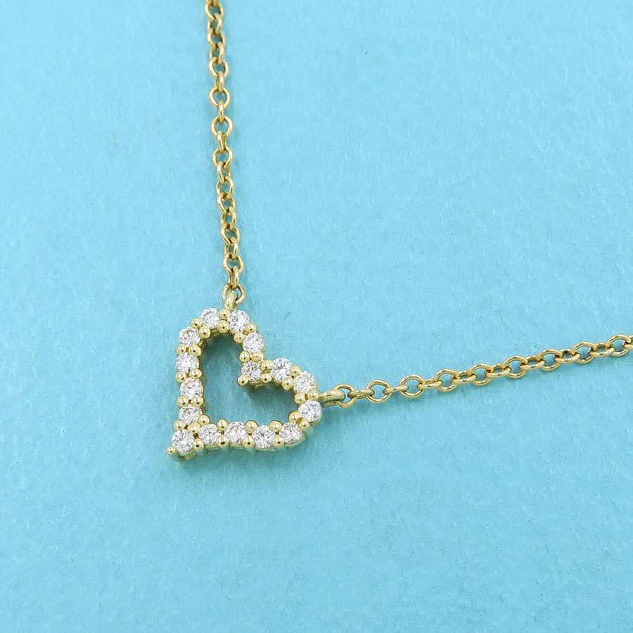 センチメンタルハートダイヤネックレス/エクストラミニ