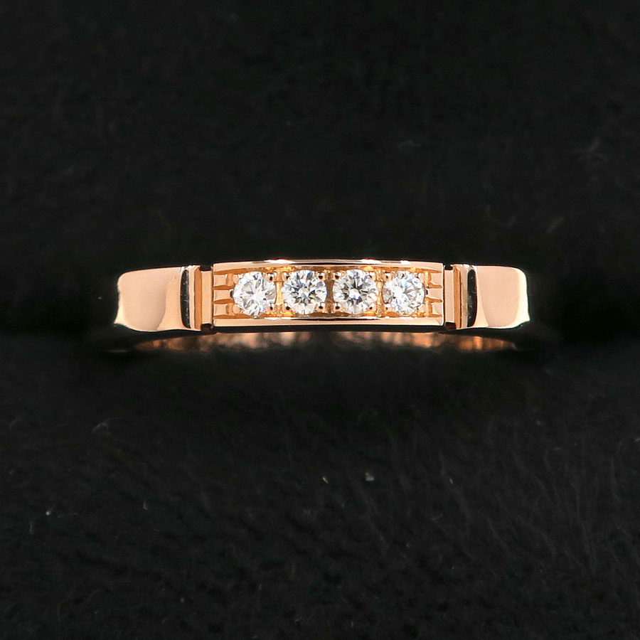 マイヨンパンテールリング/4Pダイヤ