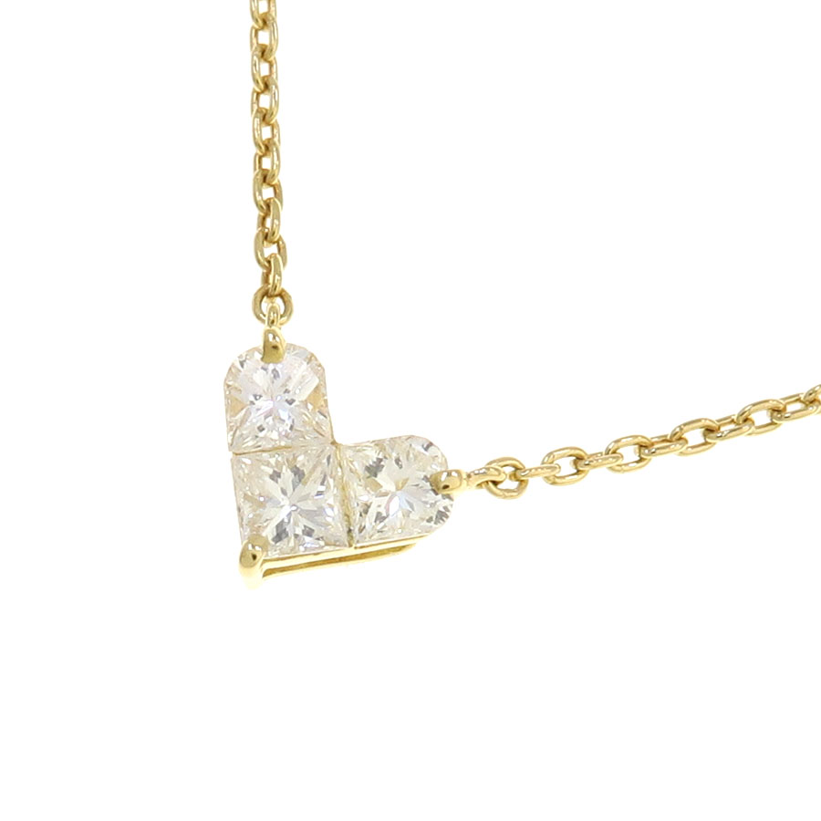 ミステリアスハートネックレス/D0.28ct