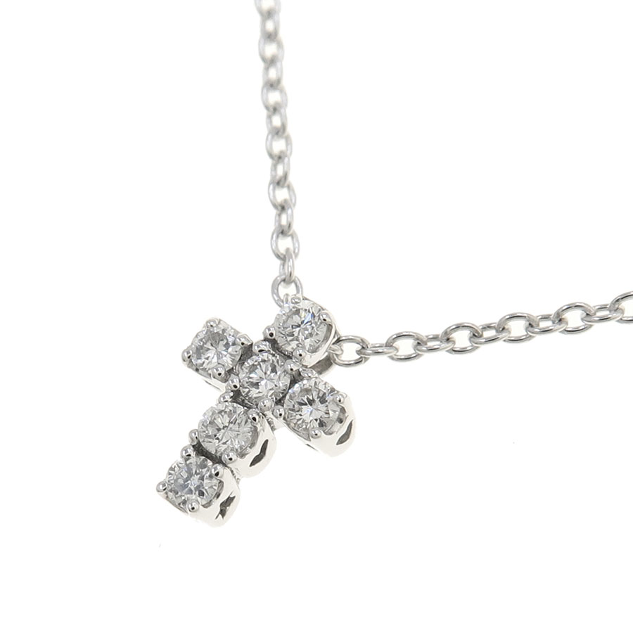 ダイヤクロスネックレス