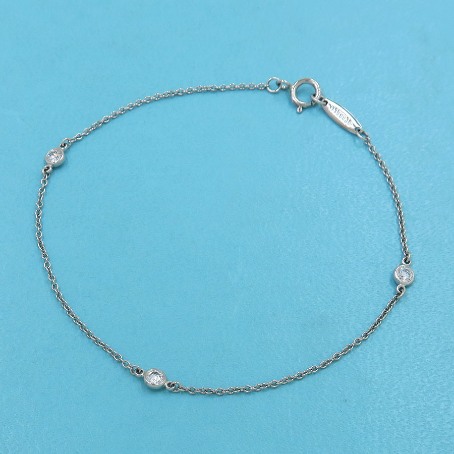 バイザヤードブレス/ダイヤ3P/D0.15ct