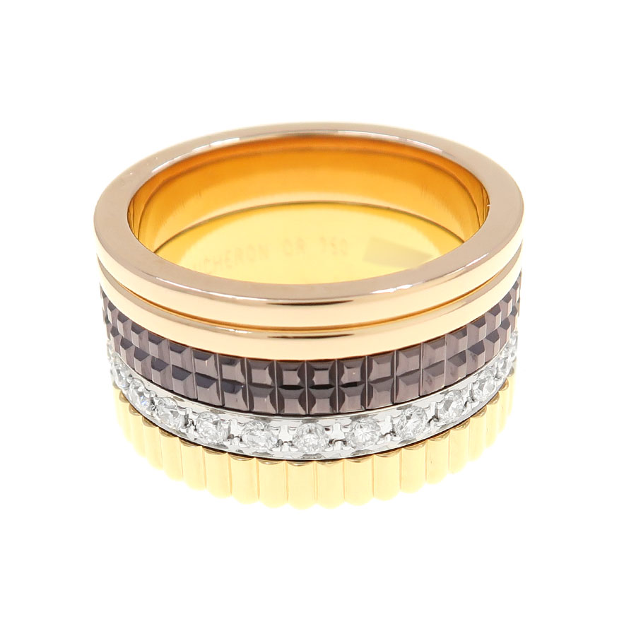 キャトルクラシックダイヤリング/ラージ