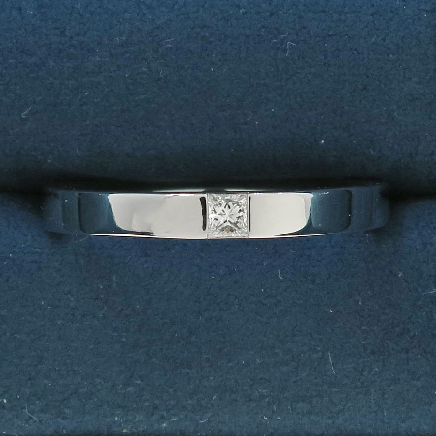 プリンセスカットマリッジリング/1Pダイヤ