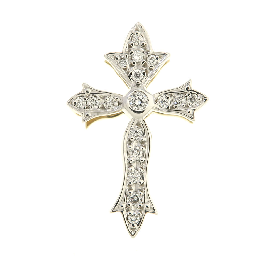 ダイヤクロスペンダントトップ/リバーシブル