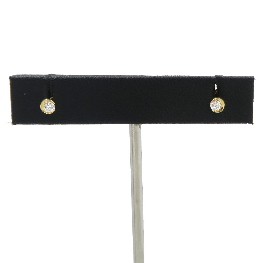 ムーンセッティングダイヤピアス/M/計D0.12ct