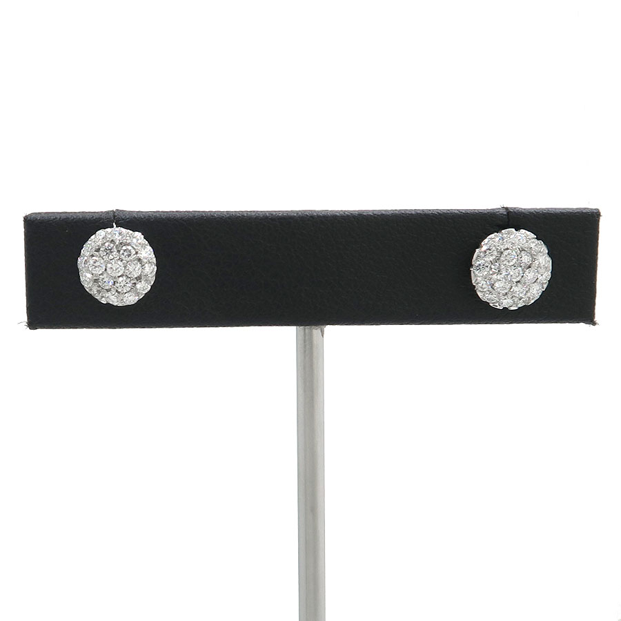 Pt900ダイヤピアス