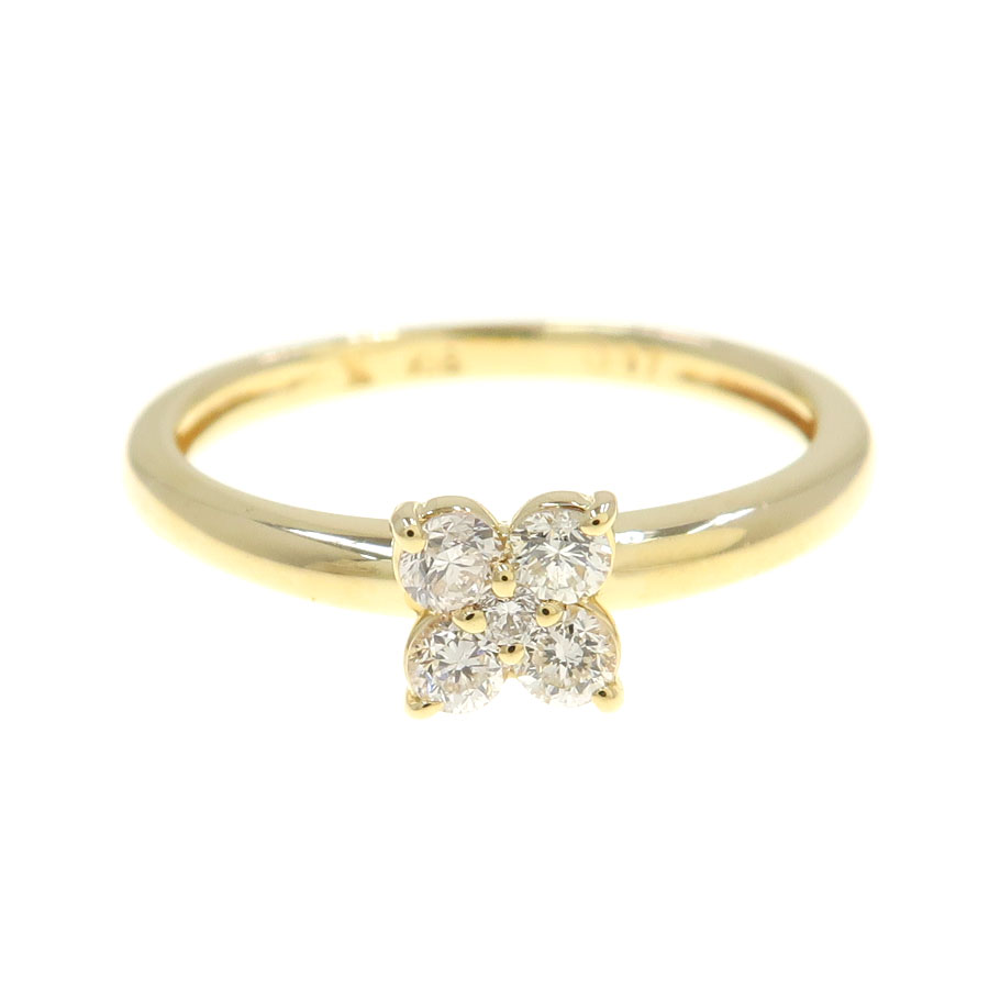 ダイヤリング/フラワー