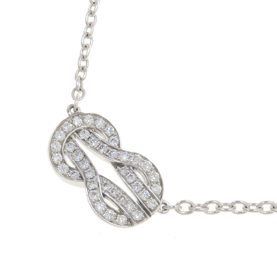 シャンスアンフィニダイヤネックレス/ミディアム/フルダイヤ