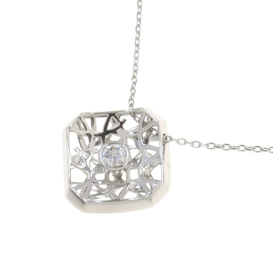 シーリングプラチナダイヤネックレス