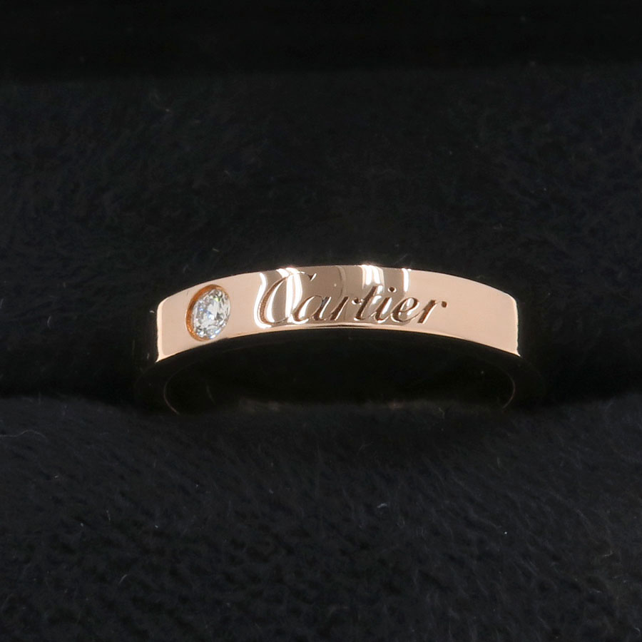 Cドゥカルティエリング/1Pダイヤ