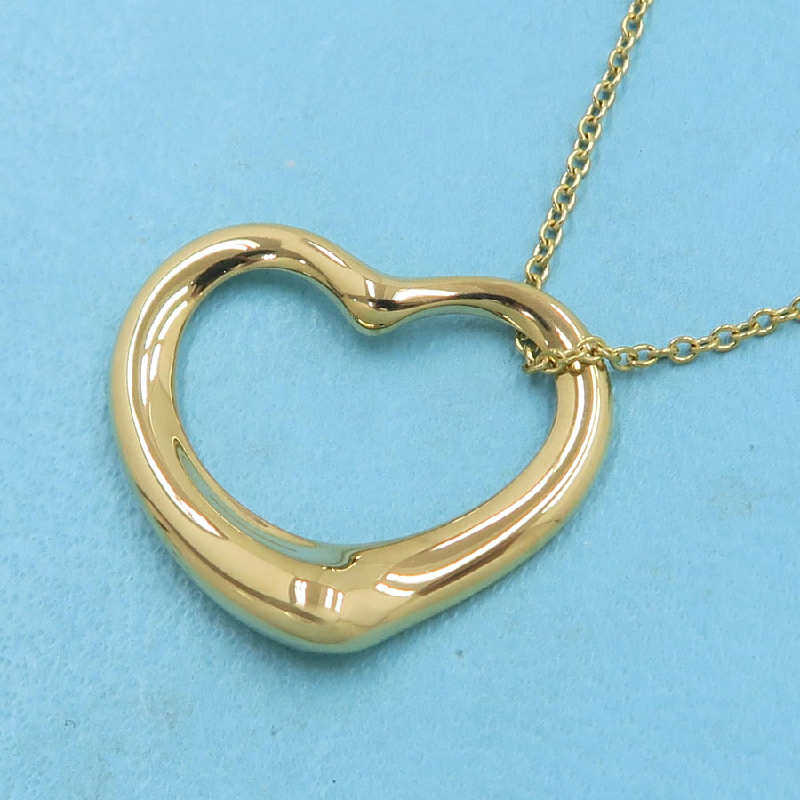 オープンハートネックレス