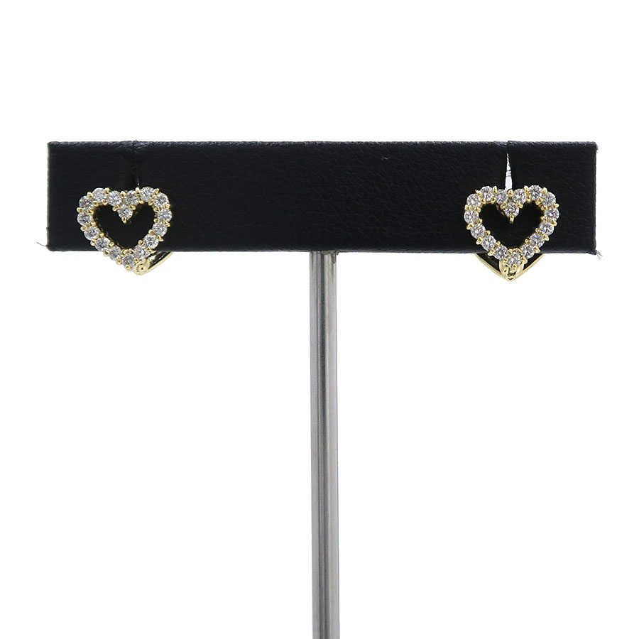 ダイヤイヤリング/ハート