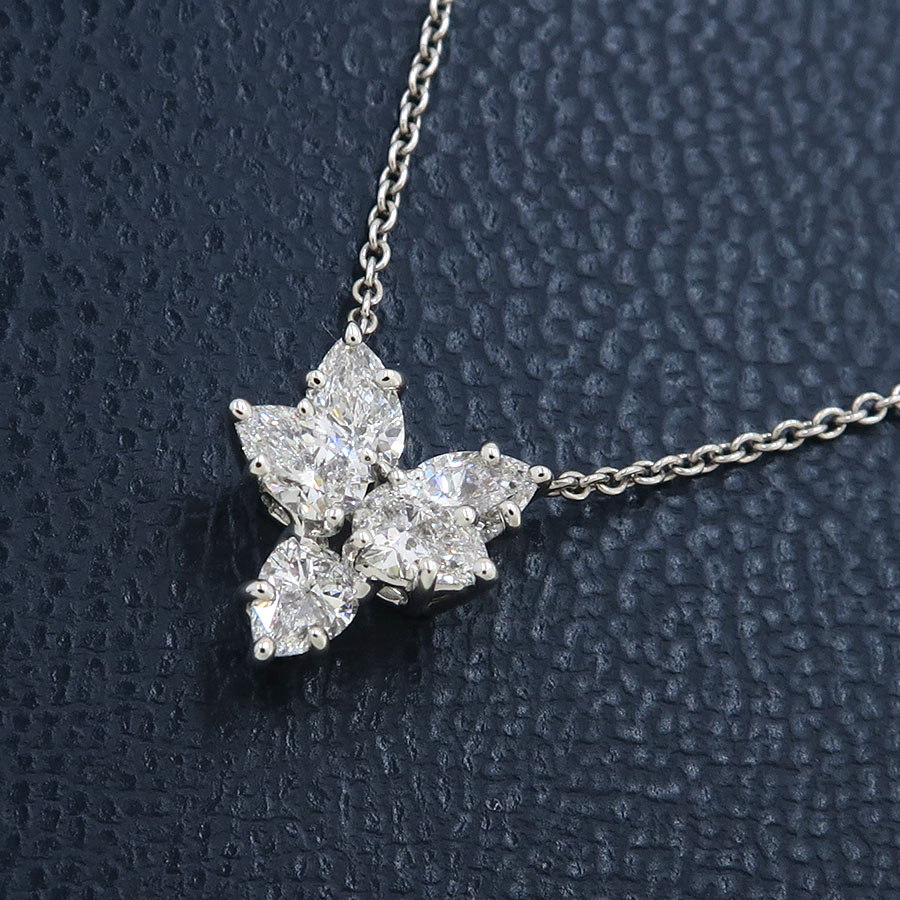 ウィンストンクラスターダイヤネックレス/スモール