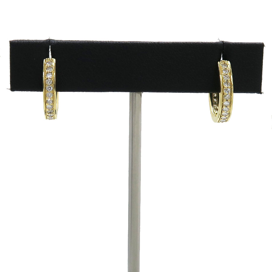 K18ダイヤピアス