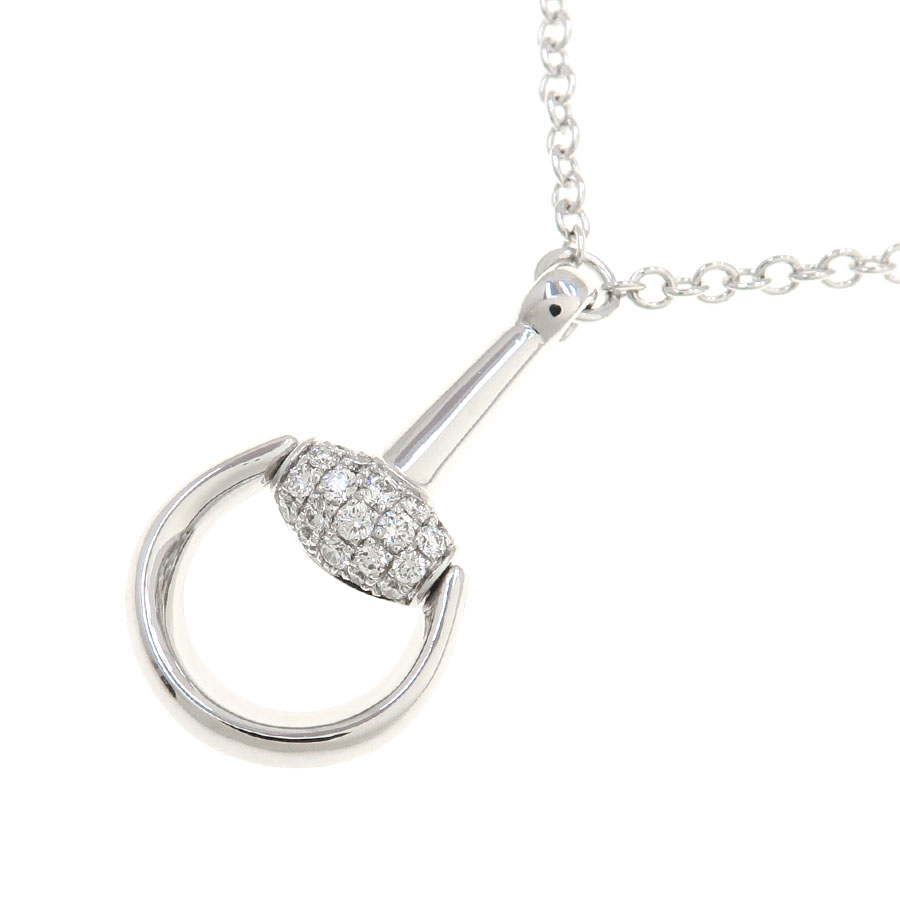 ホースビットダイヤネックレス