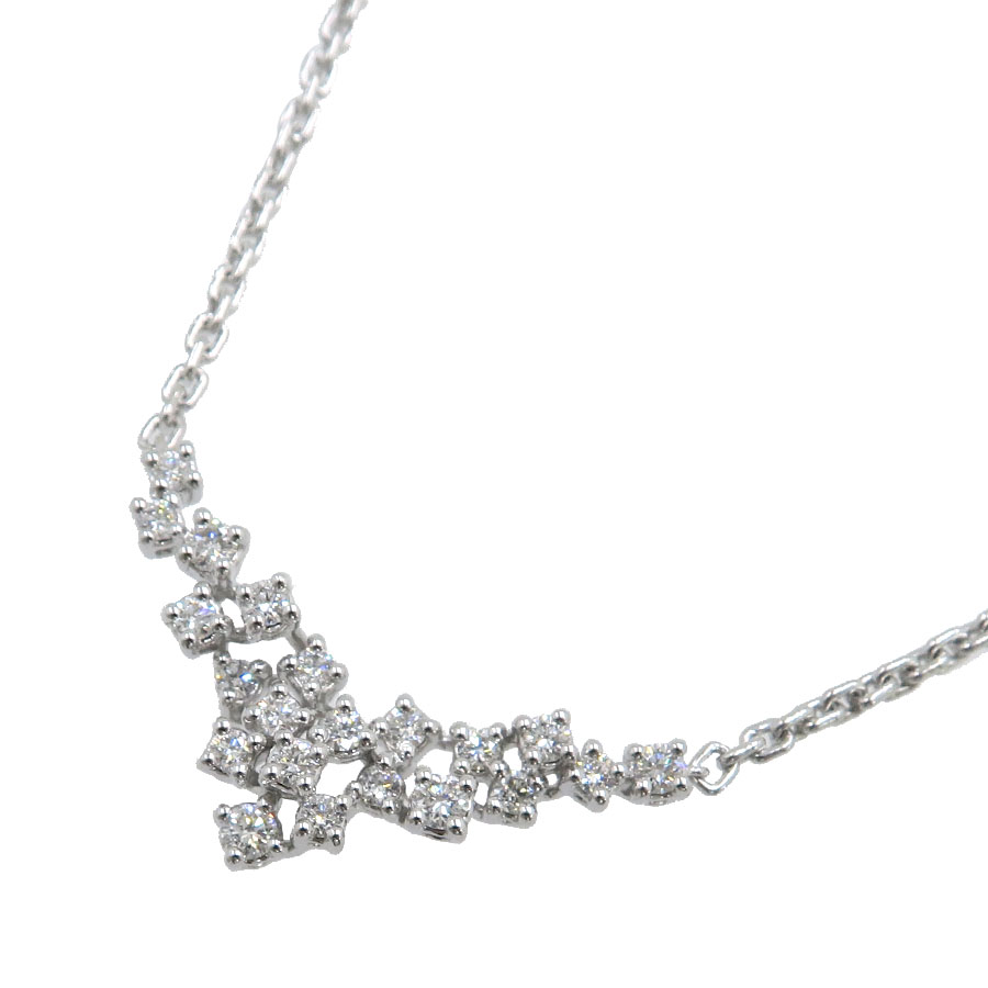 ミモザダイヤネックレス