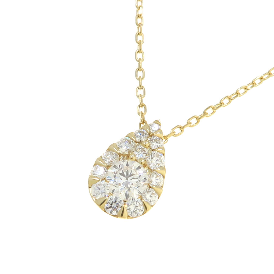 ドロップオブガーランドダイヤネックレス/D0.31ct