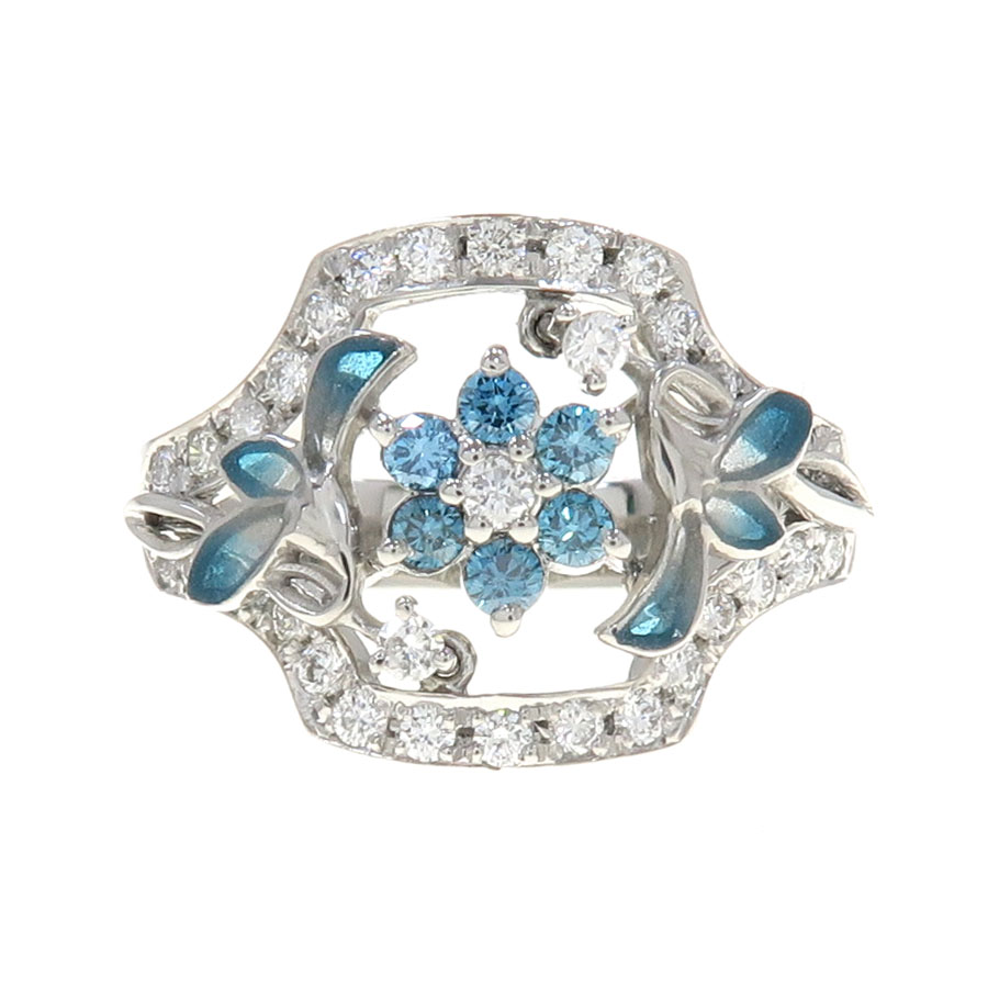 ダイヤエナメルリング