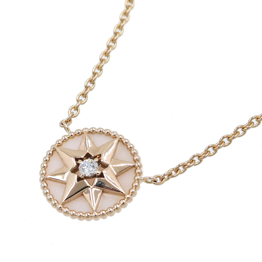 ローズデヴァネックレス/ピンクオパール