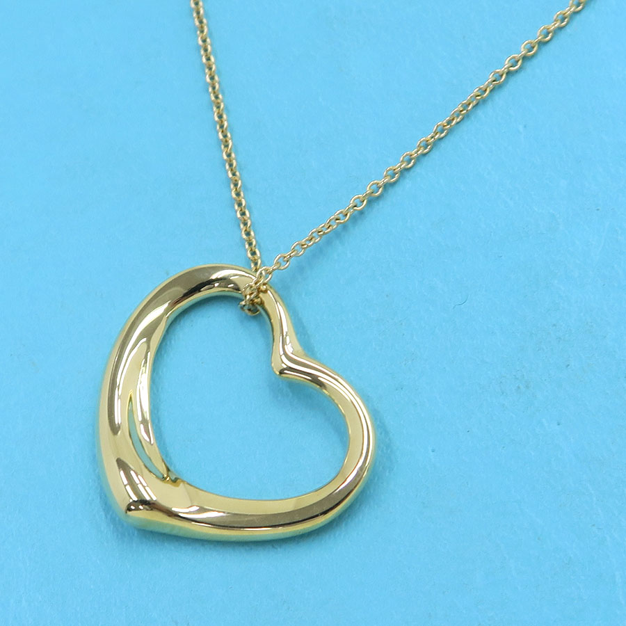 オープンハートネックレス