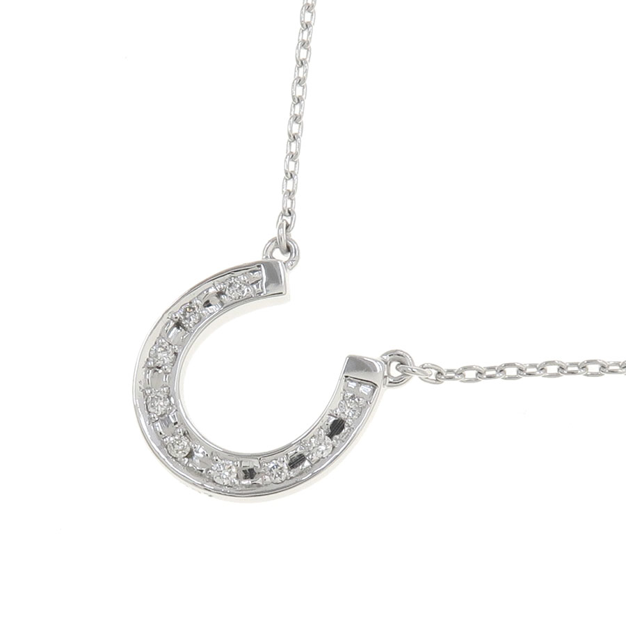 ダイヤネックレス/ホースシュー
