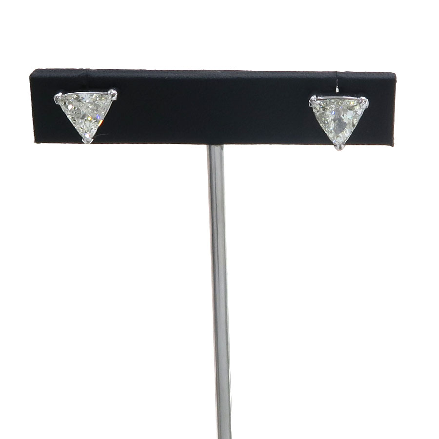 Pt900ダイヤピアス/D1.326ct/1.225ct