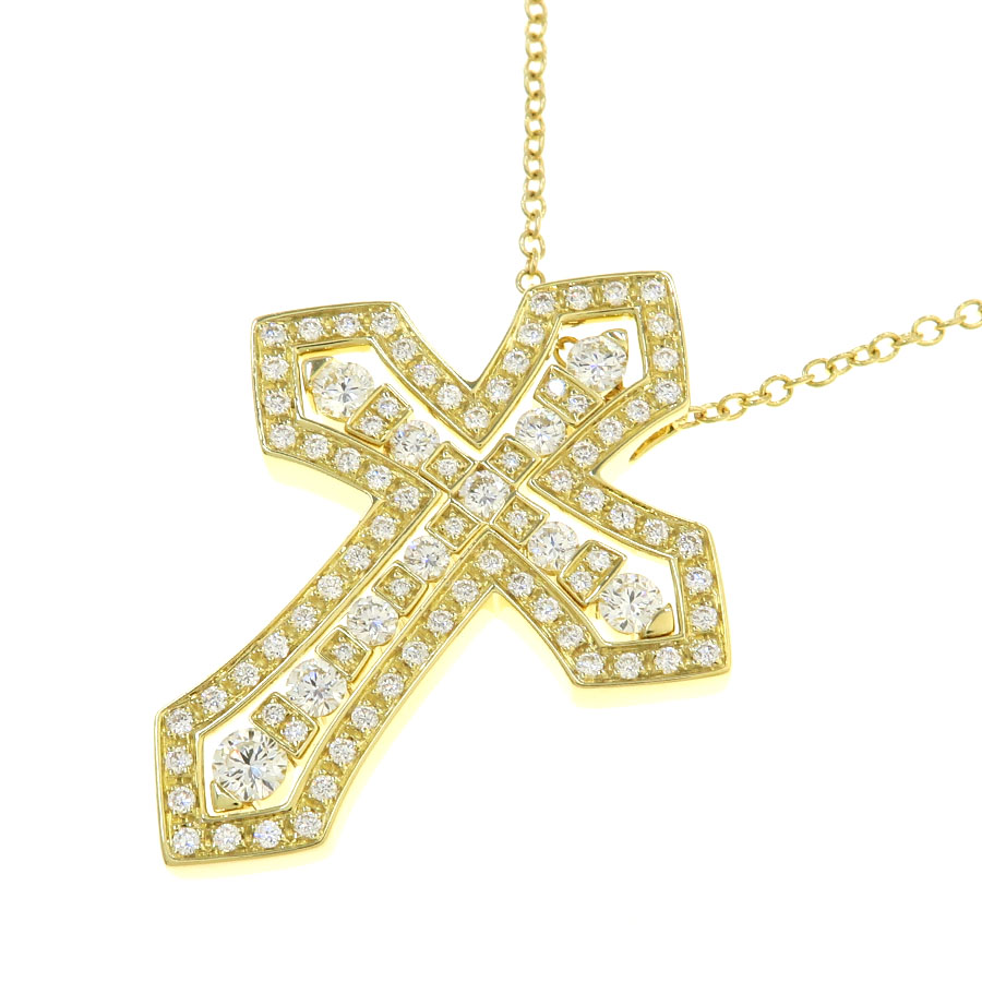 ベルエポッククラウンダイヤネックレス/L