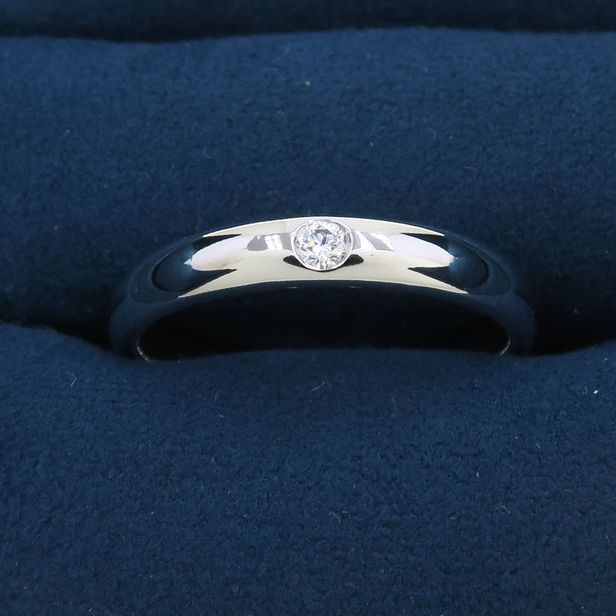 ラウンドマリッジリング/1Pダイヤ