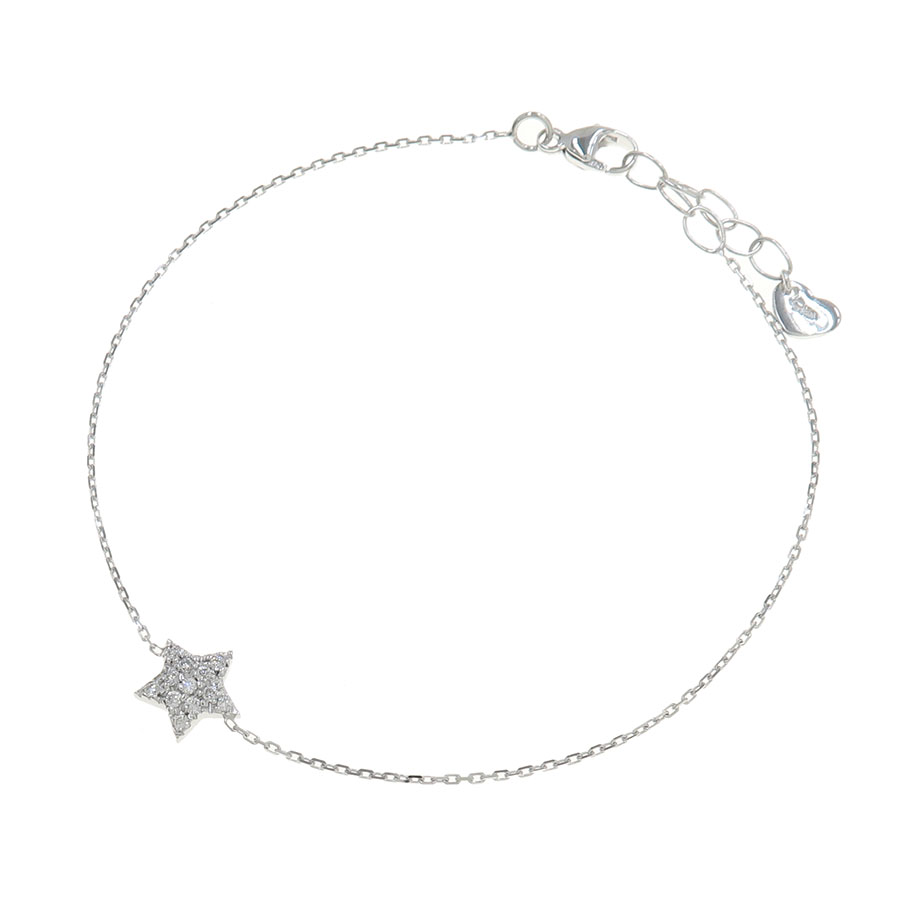 ダイヤブレスレット/スター