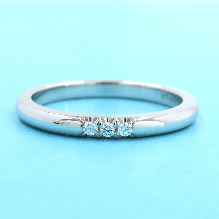 フォーエバーバンドリング/ダイヤ3P/2MM