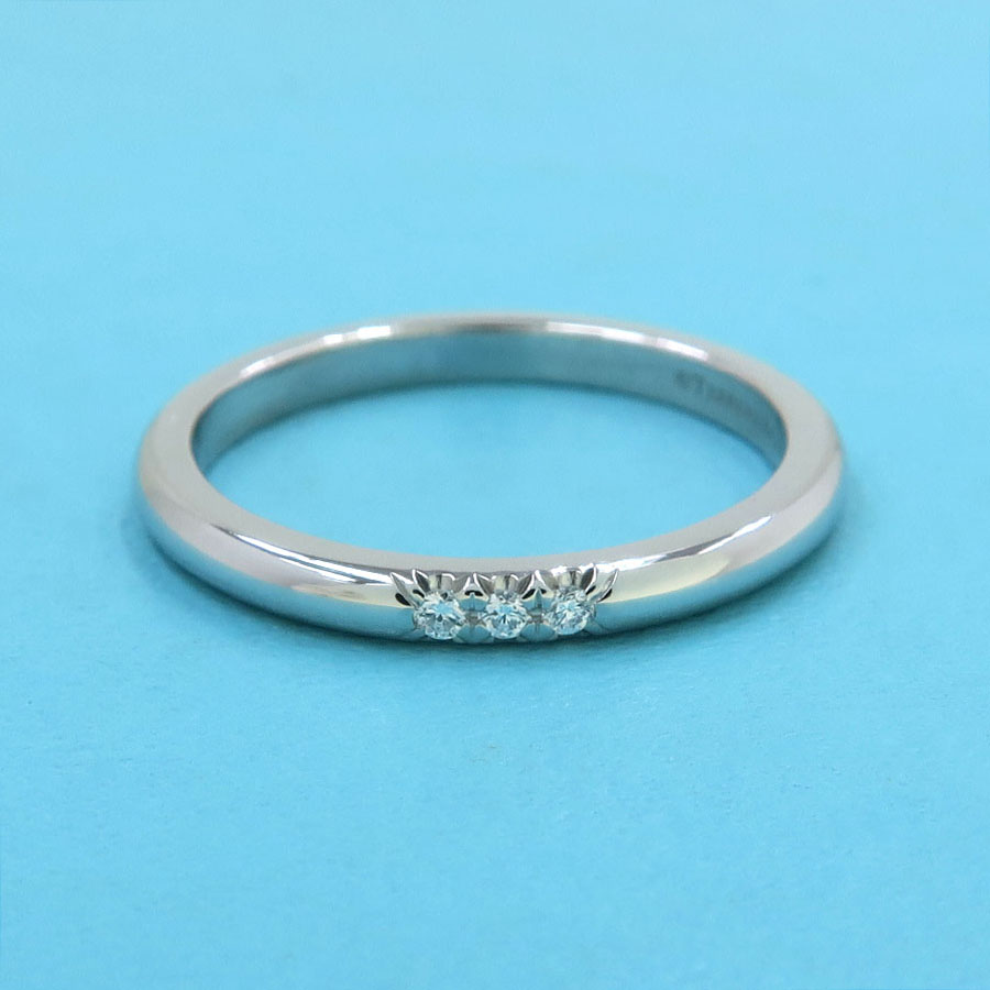 フォーエバーバンドリング/ダイヤ3P/2MM