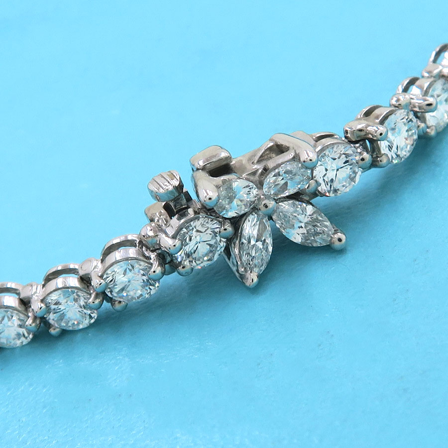 ビクトリアダイヤラインブレスレット/D6.53ct/質屋 さのや ブランド