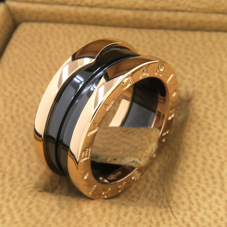 ビーゼロワンリング/2バンド/ブラックセラミック