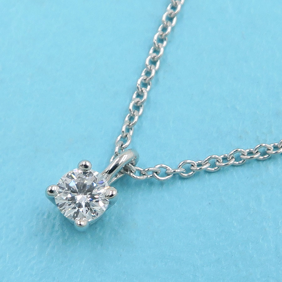 ソリティアダイヤネックレス/D0.12ct