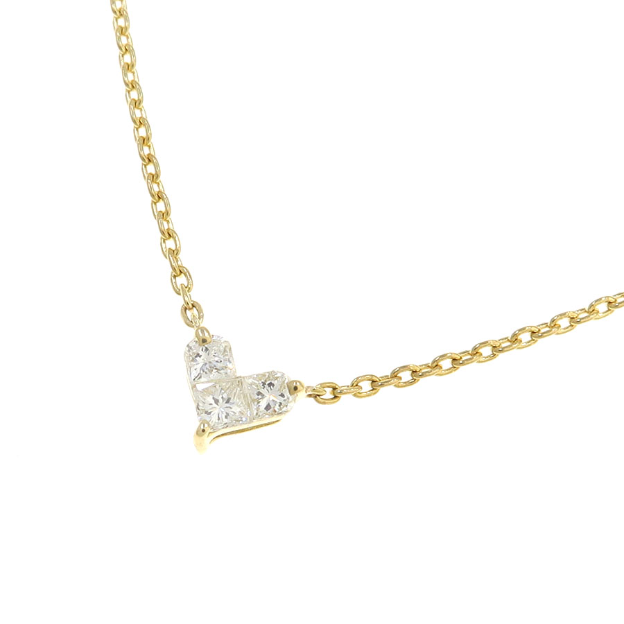 ミステリアスハートネックレス/D0.15ct/質屋 さのや ブランド 通販サイト