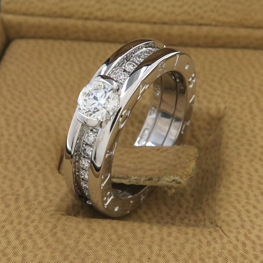 ビーゼロワンダイヤリテールリング/D0.36ct